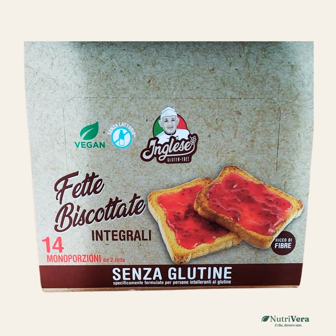 Fette Biscottate Integrali Senza Glutine – Inglese Gluten Free
