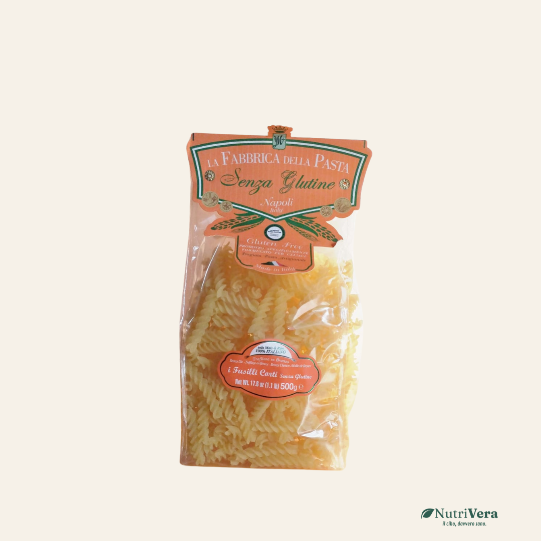 Fusilli corti senza glutine – La Fabbrica della Pasta di Gragnano