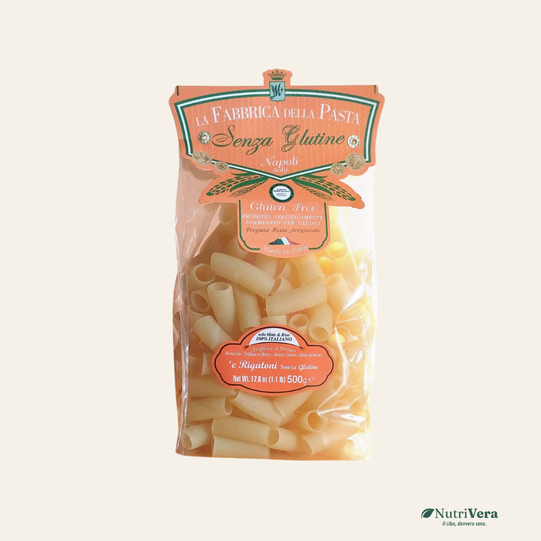 Rigatoni senza glutine – La Fabbrica della Pasta di Gragnano