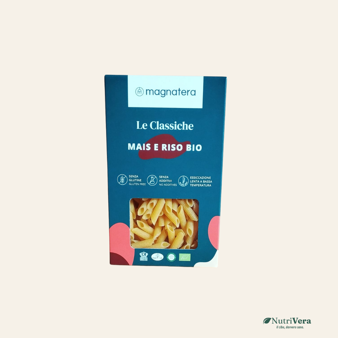 Le Classiche Mais e Riso Bio – Penne senza glutine Magnatera