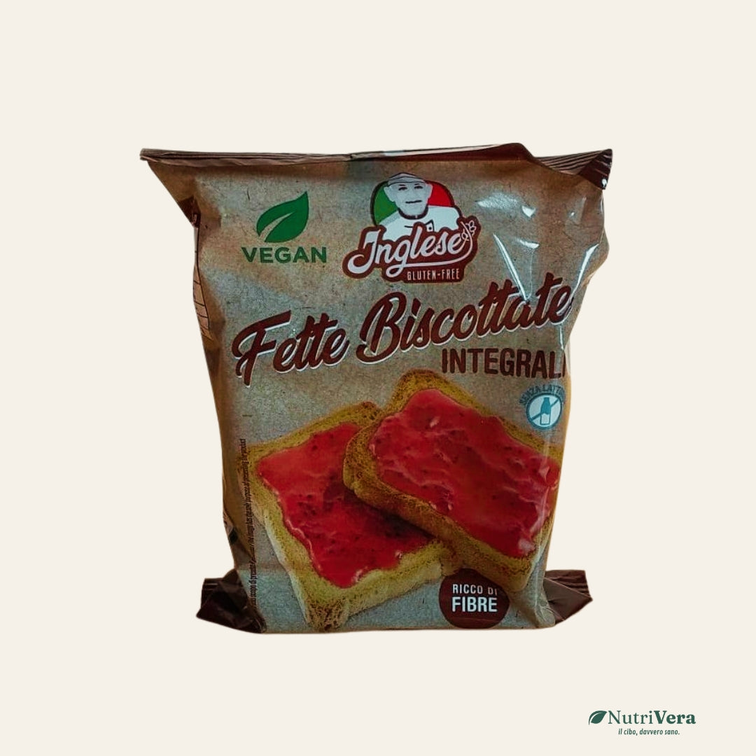 Fette Biscottate Integrali Senza Glutine Monoporzione - Inglese Gluten Free