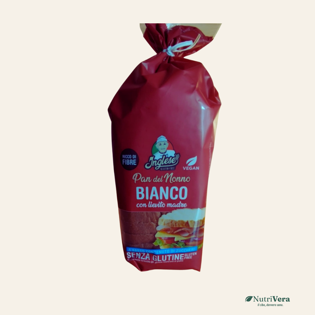 Pan del Nonno Bianco senza glutine – con lievito madre | Inglese